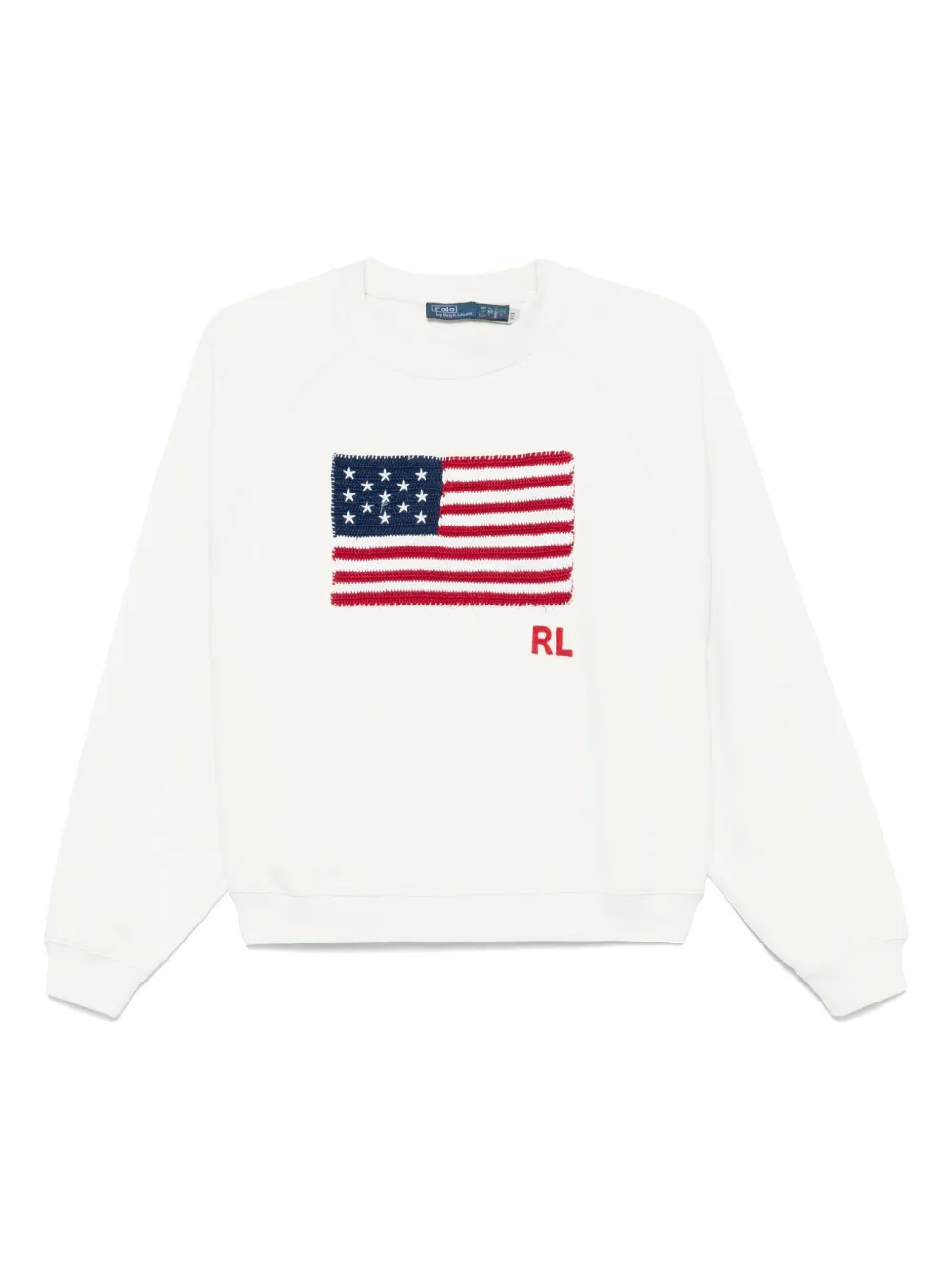 POLO RALPH LAUREN LOGO-EMBROIDERED SWEATSHIRT