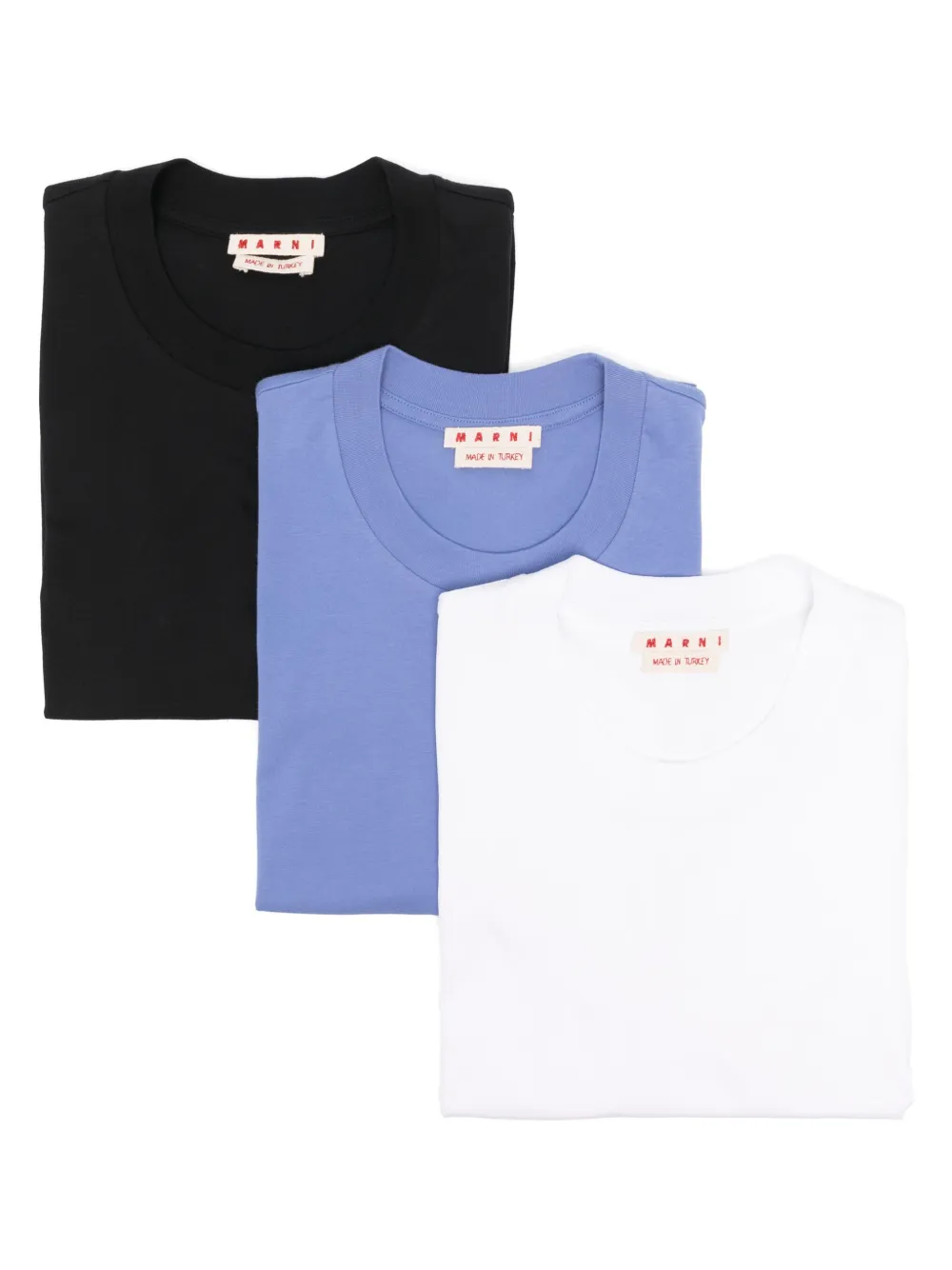 embroidered T-shirt (pack of three)