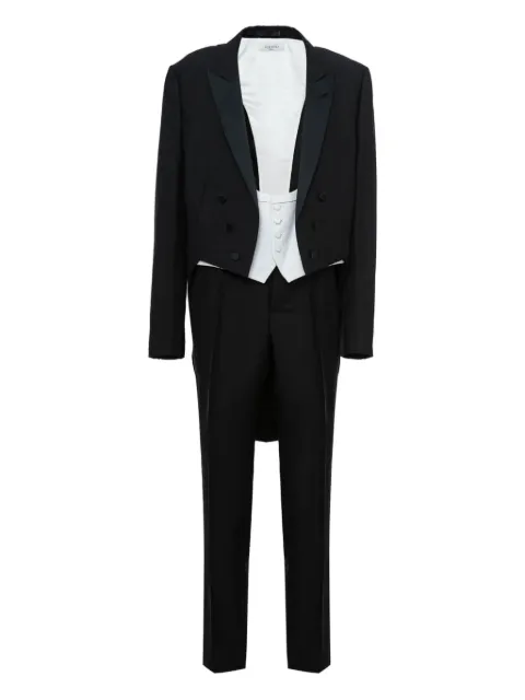 Valentino Garavani peak-lapel tailcoat suit