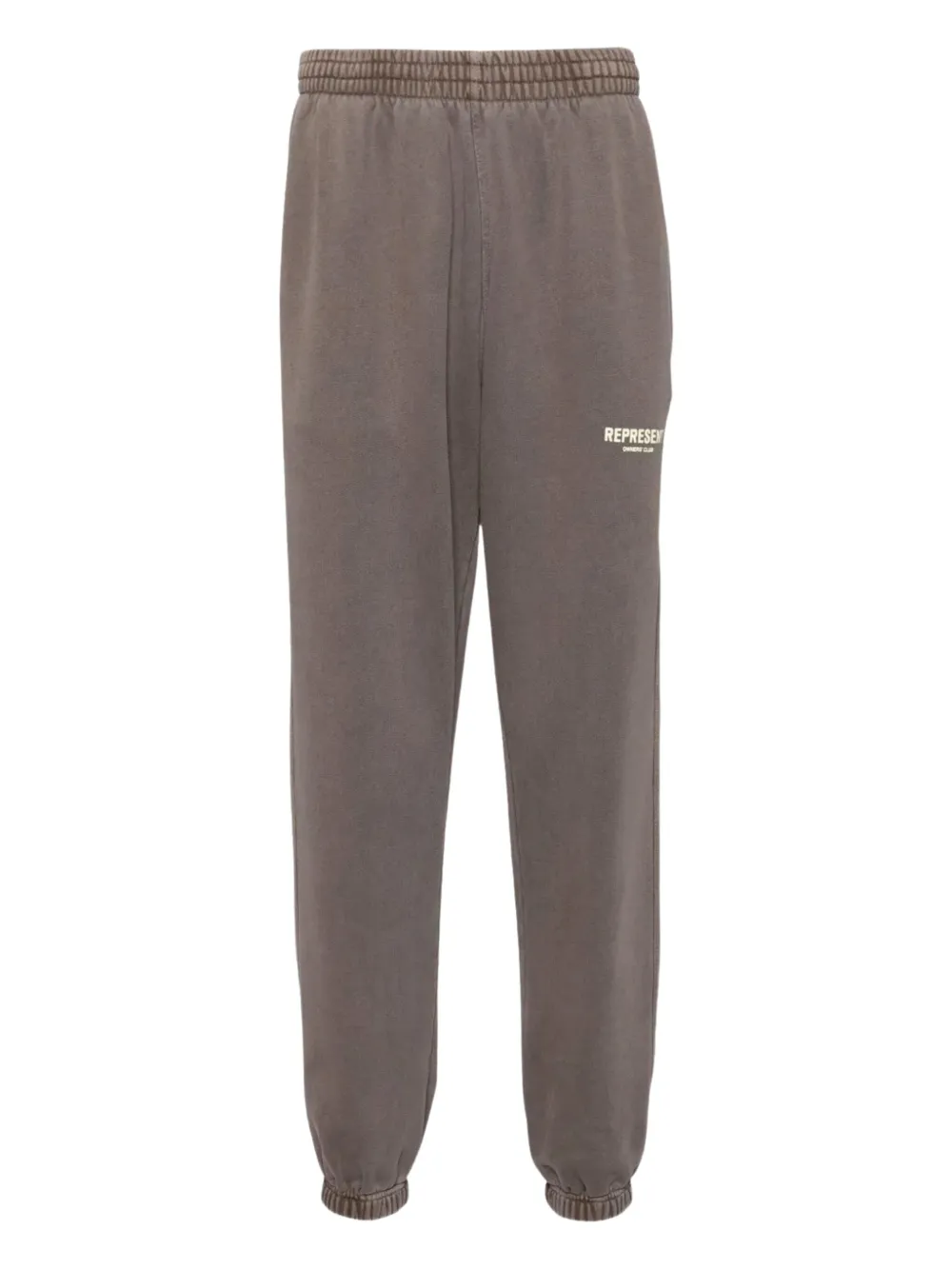 Represent cotton track pants | Brown | Image 1