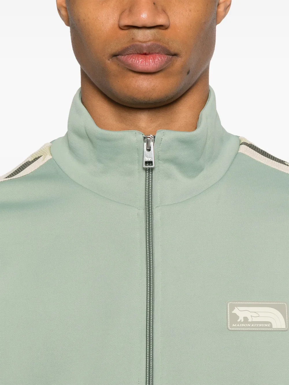 Maison Kitsuné Flas Fox jack Groen