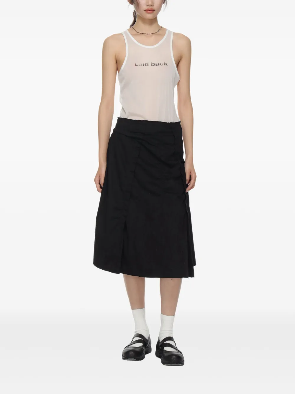 Low Classic camiseta con texto gráfico | Chalecos y camisetas | Image 2