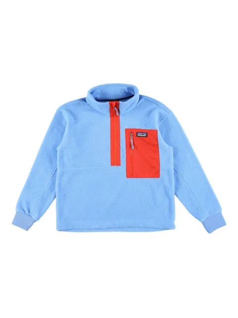 Patagonia Kids Suéter de fleece com zíper