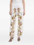 Versace Jeans Couture baroque-print pants - White