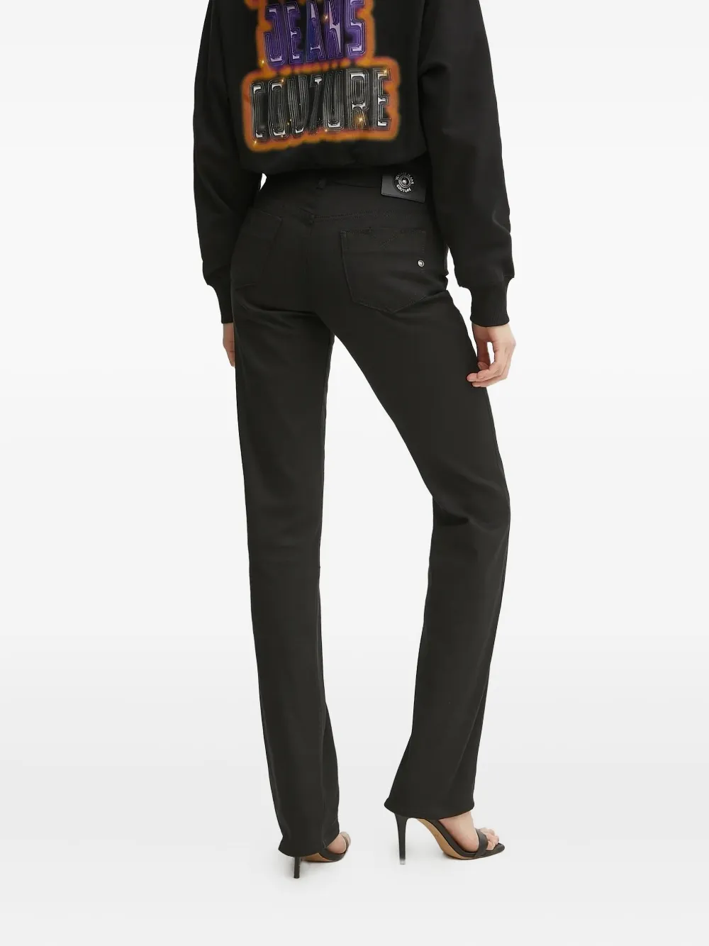 Versace Jeans Couture logo-patch jeans | Straight-Leg Jeans | Image 2