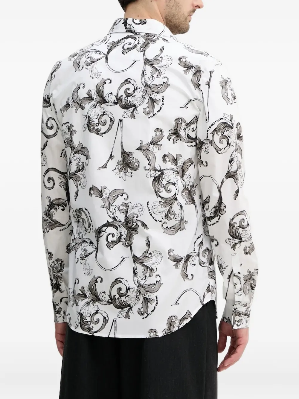 Versace Jeans Couture baroque-print shirt | Image 2