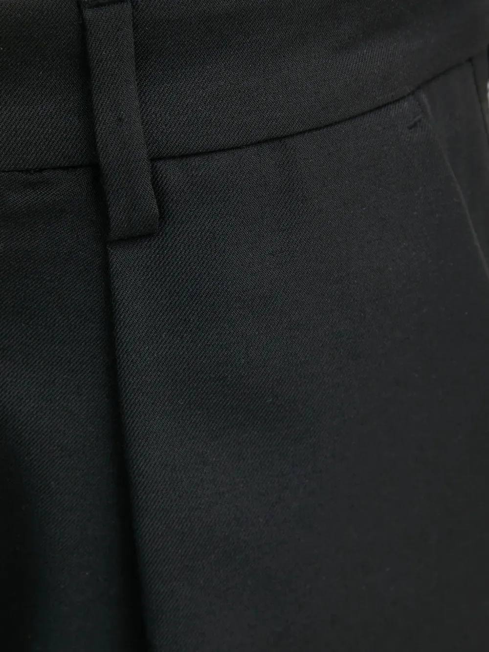 Versace Jeans Couture Geplooide shorts Zwart