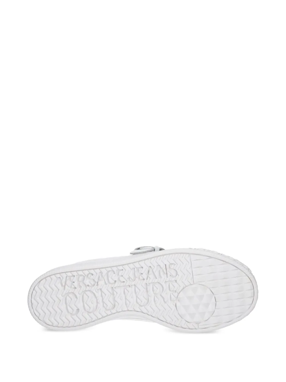 Versace Jeans Couture leather sneakers White