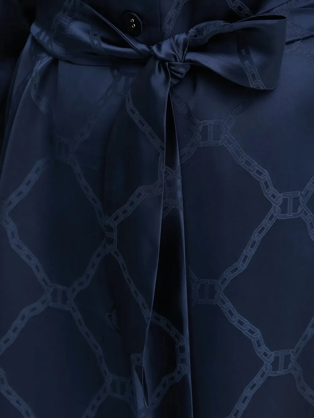 TWINSET Blousejurk met ceintuur Blauw