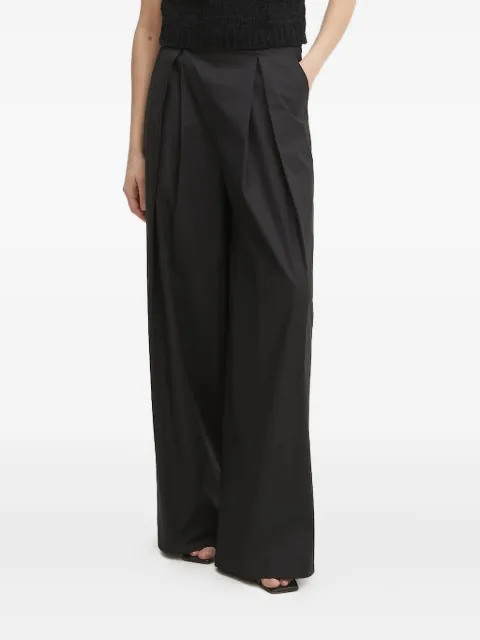 TWINSET pleated high-waisted trousers