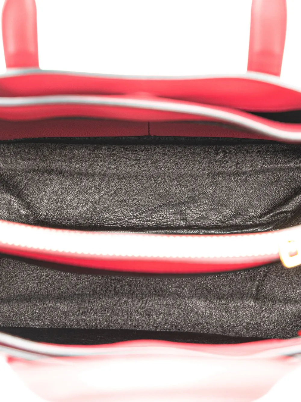 Pre-owned Prada 2000-2024 Saffiano Soft Triple Pocket Tote Satchel In Pink