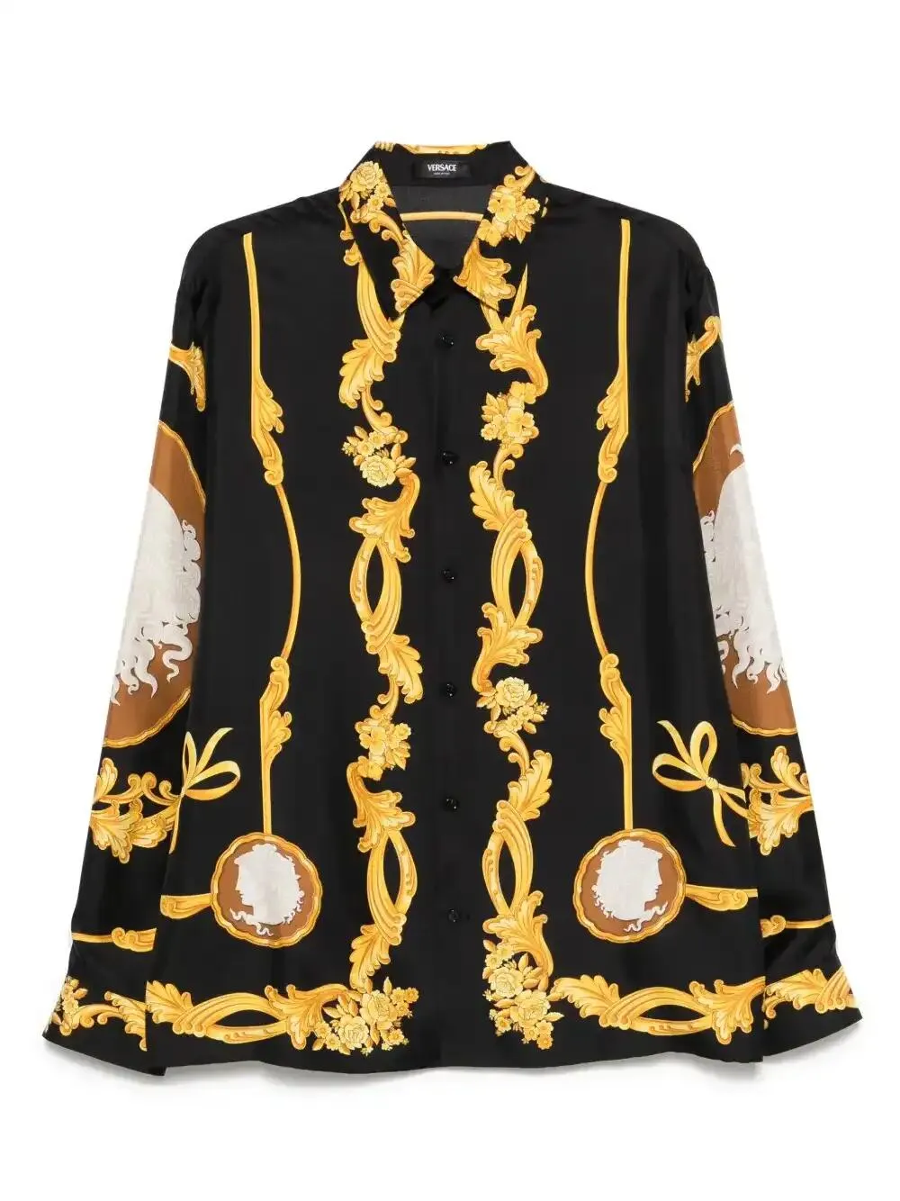Cameo silk shirt