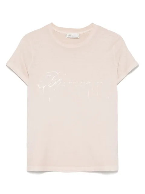 Blumarine logo jersey T-shirt