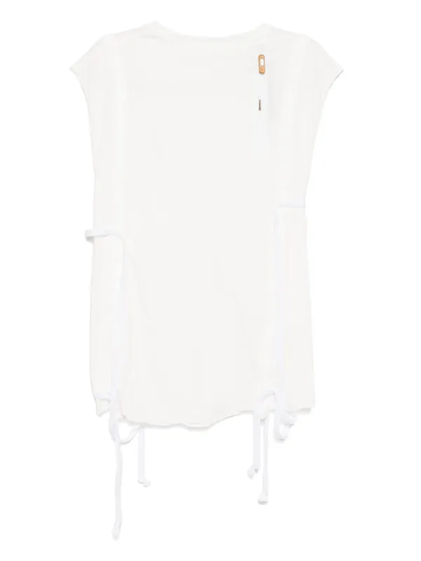 トップス Boris Bidjan Saberi TANK0 Boris Bidjan Saberi TANK0.1 Elongated Ribbed Tank Top