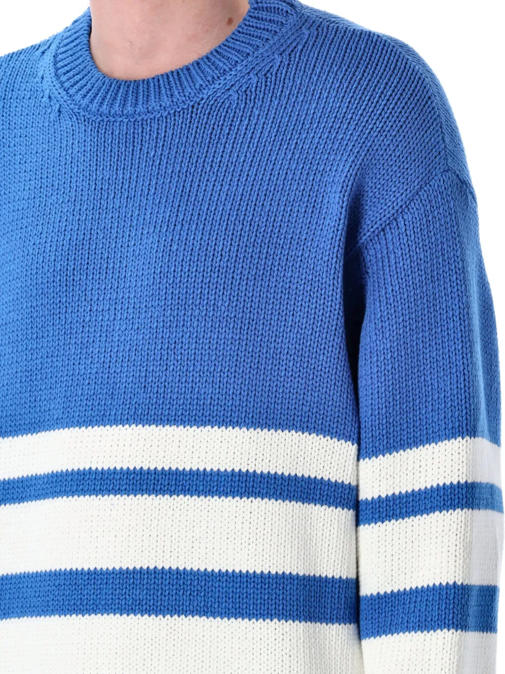 Ymc You Must Create Sweater Ymc Men Color Royal Blue In Blue