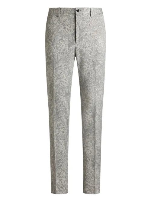 Pantalon court en jacquard - ETRO - Modalova