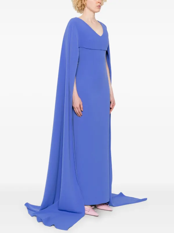 sachin and babi light blue dress Morgan & Co. Brown Maxi Dresses