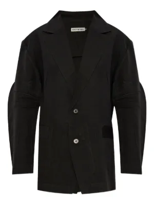 Comme Des Garçons Pre-Owned 1989 Folded Sleeve Jacket | Black