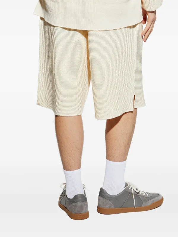 Homme Plissé Issey Miyake リブニット ショートパンツ | ニュートラル