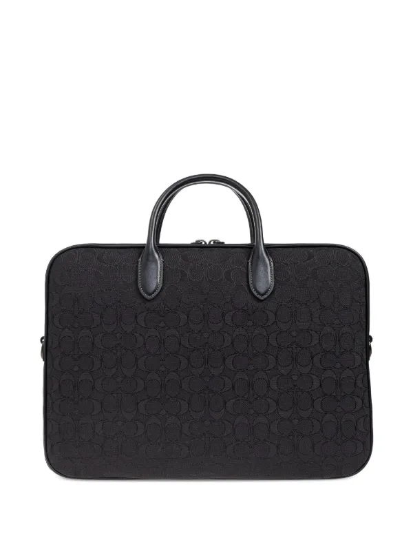 Coach Theo Work Bag | Black | FARFETCH