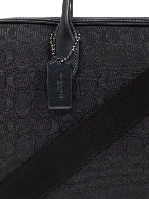 Coach Theo Work Bag | Black | FARFETCH