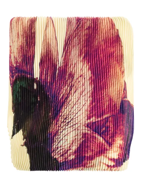 Issey Miyake floral-print scarf