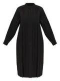 Pleats Please Issey Miyake pleated coat - Black