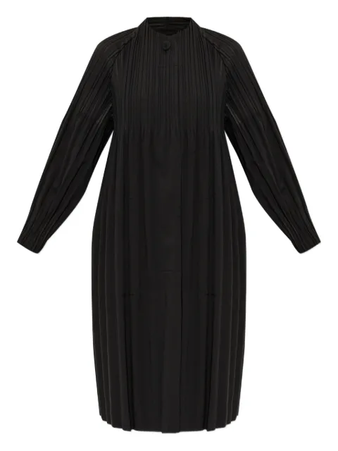 Pleats Please Issey Miyake pleated coat