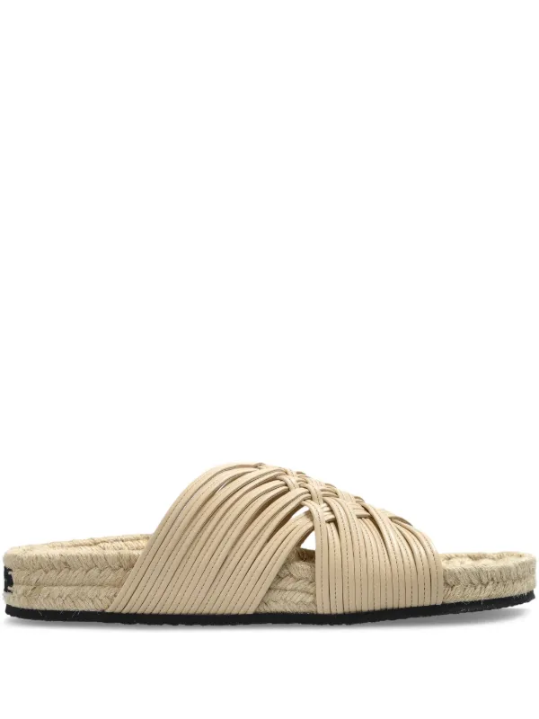 Stella McCartney クロスストラップサンダル Stella McCartney クロスストラップ サンダル | ニュートラル