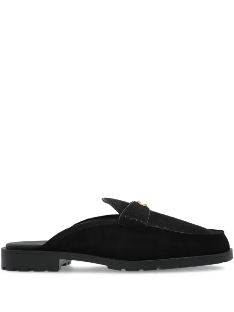 Coach suede slippers
