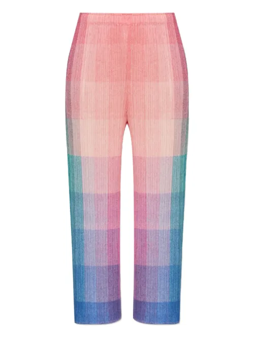 Pantalon à design plissé - Pleats Please Issey Miyake - Modalova