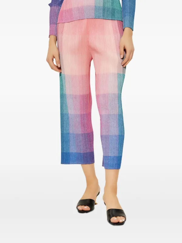 Pleats Please Issey Miyake プリーツ パンツ | ピンク | FARFETCH JP