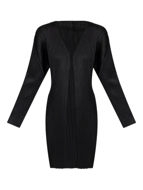 Pleats Please Issey Miyake pleated coat 