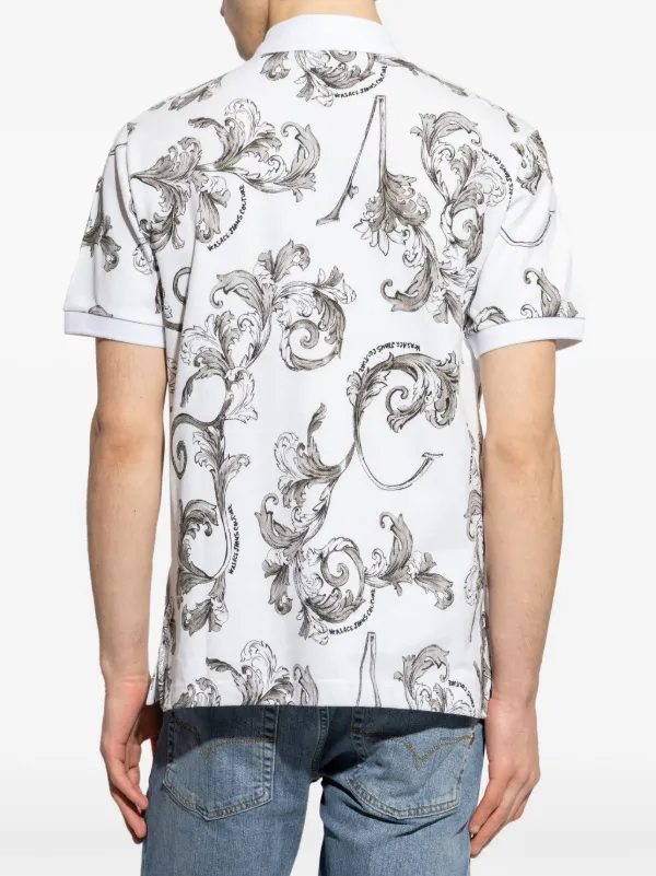 Versace Jeans Couture バロッコ ポロシャツ | ホワイト | FARFETCH JP