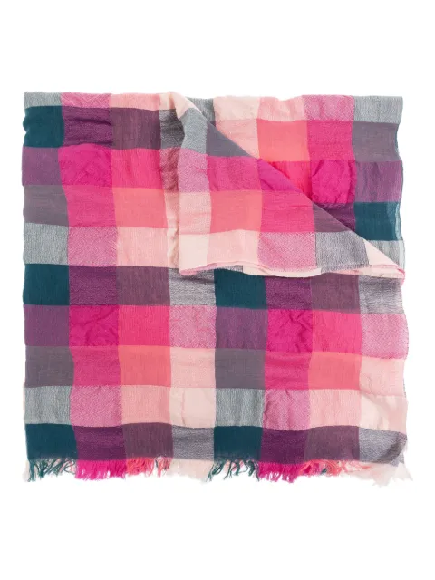 Pleats Please Issey Miyake mascada a cuadros