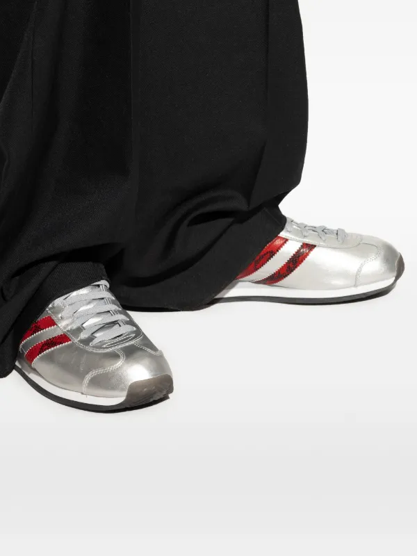 Adidas Country Japan Sneakers | Silver | FARFETCH