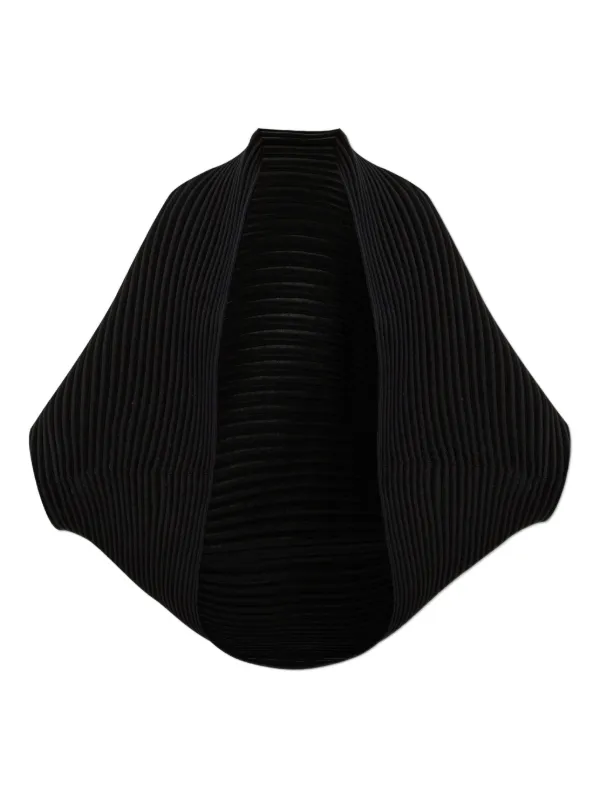 【締切間近！最終値下げ】ISSEY MIYAKE ショートジャケット ブラック ISSEY MIYAKE(イッセイミヤケ) 98AW Vintage bleached quilted