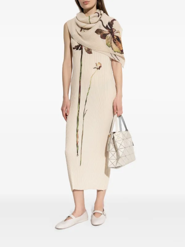 ISSEY MIYAKE Pressed Flora スカート ピオニー　タグ付 ISSEY MIYAKE | PRESSED FLORA PLEATED SHIRT