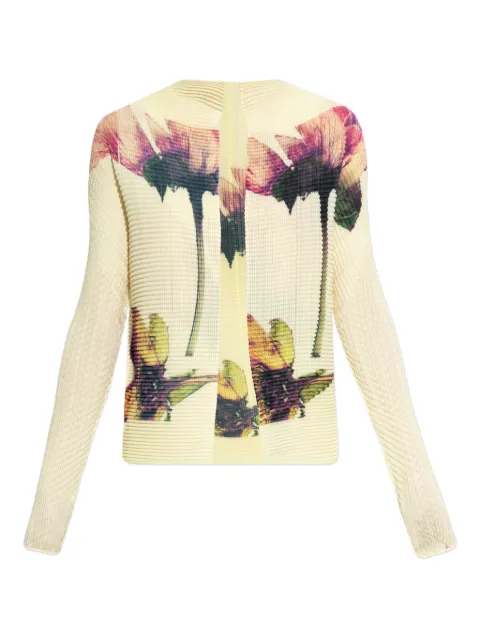 Issey Miyake Pressed Flora cardigan