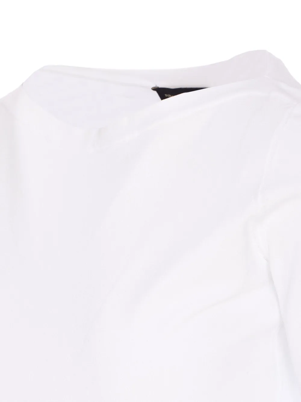 Roberto Collina T-shirt met boothals Wit