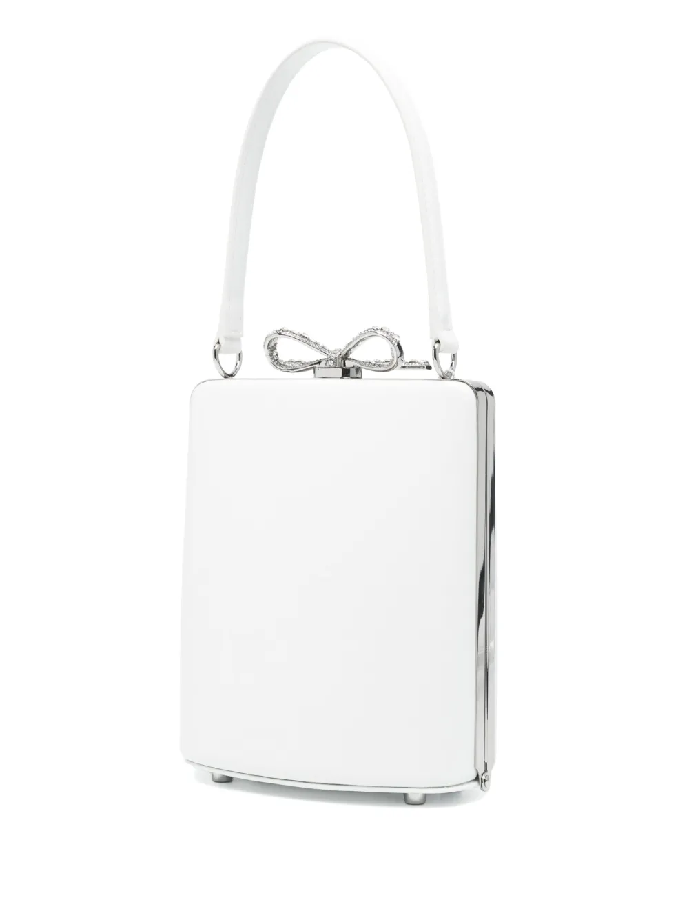 Self-Portrait Shopper met strikdetail Wit