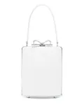 Self-Portrait bow-detailed tote bag - White