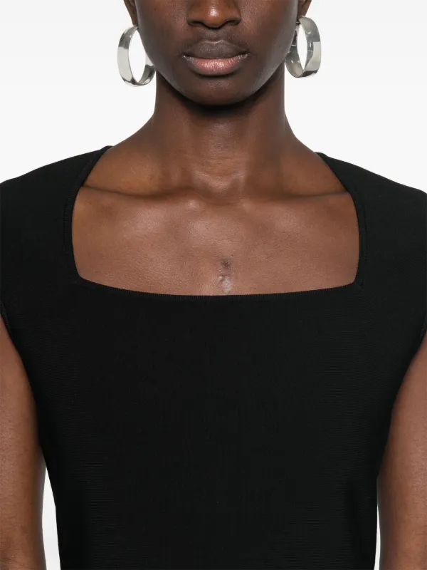 【Alexander McQueen】★flared-hem midi dress 29549185_58605455_600.jpg