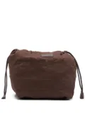 DRAGON DIFFUSION small cotton bag organizer - Brown