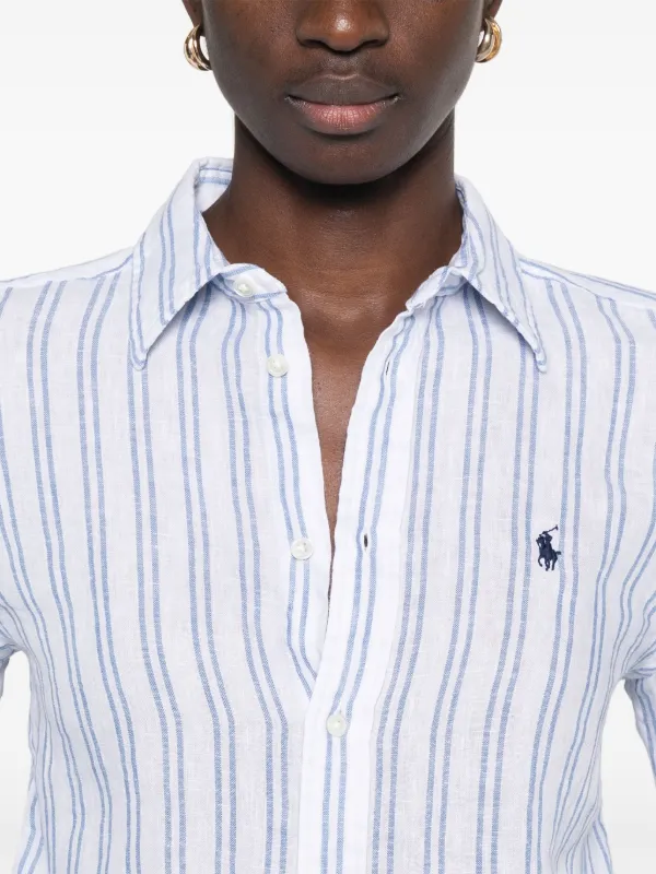 〈 POLO RALPH LAUREN 〉striped shirt Polo Ralph Lauren Big & Tall Stripe Short Sleeve T-Shirt