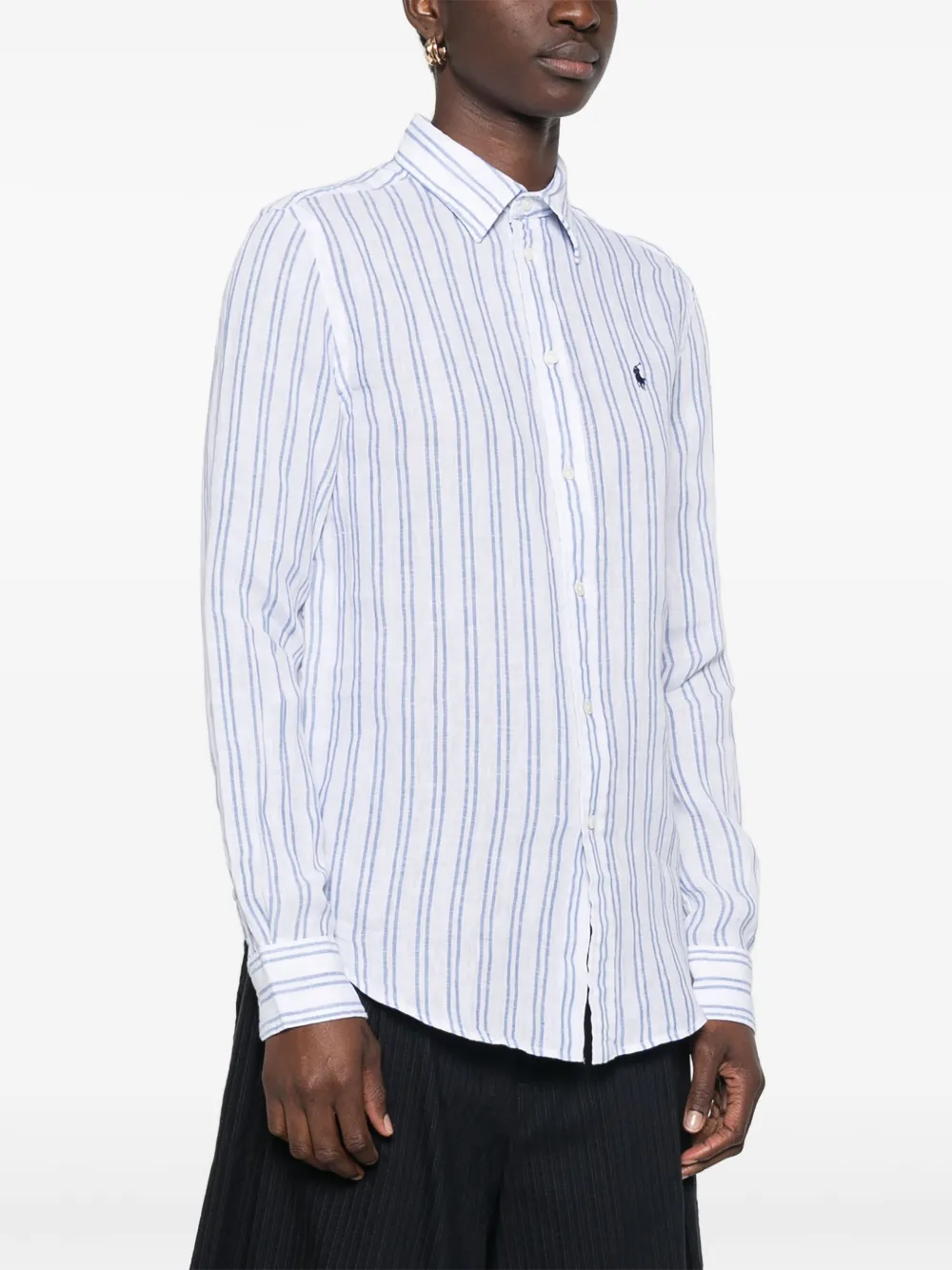 Polo Ralph Lauren Gestreept blouse Wit