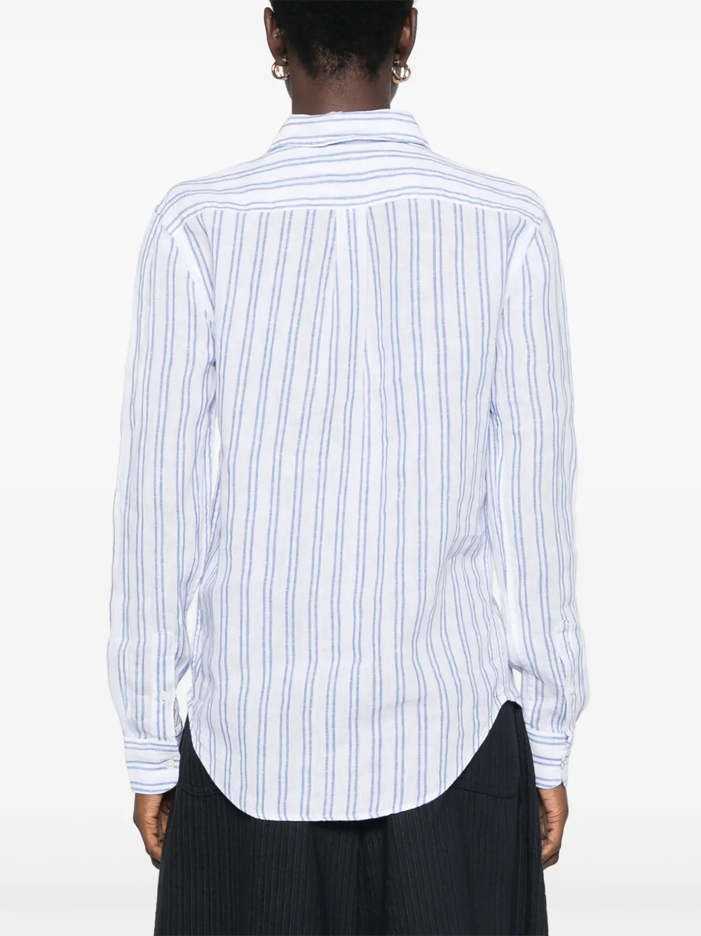 Polo Ralph Lauren Gestreept blouse Wit