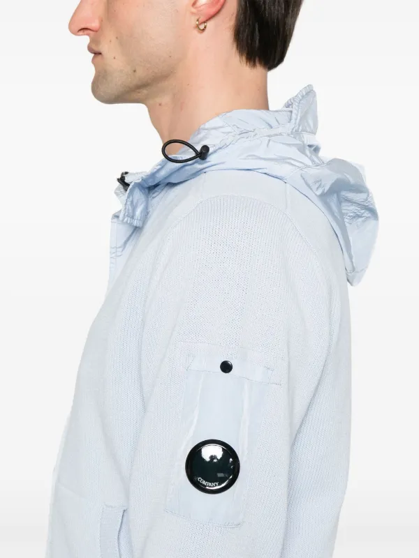 パーカー・フーディ C.P. Company Lens-Detail Sweatshirt C.P. Company Lens-detail Hoodie | Blue | FARFETCH