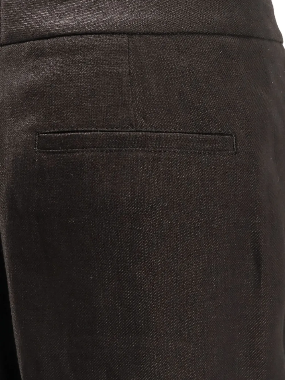  Lardini Flat-front Trousers - Black 
