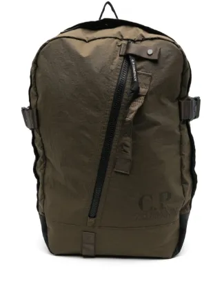 C.P. Company ロゴ バックパック | グリーン | FARFETCH JP